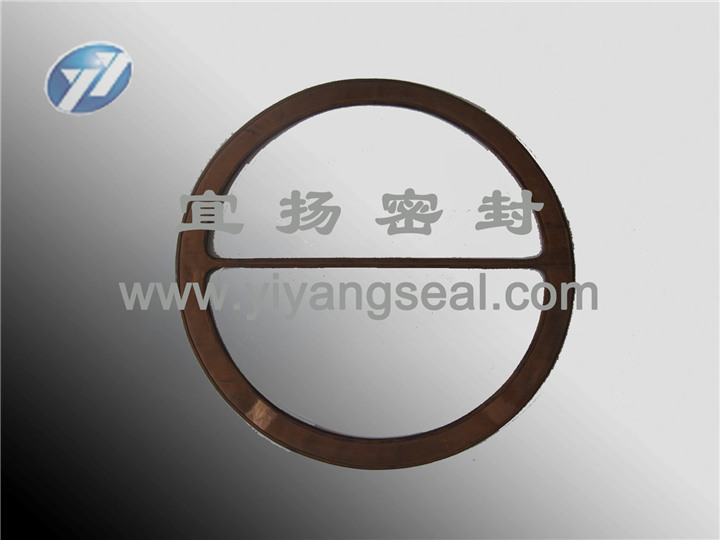 Metallic spiral wound gasket (copper)